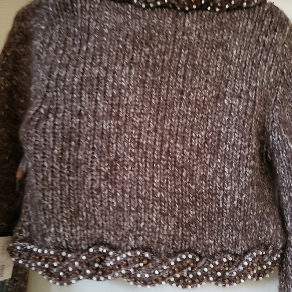 Beaded knit sweater jacket - Picture 5 of 7